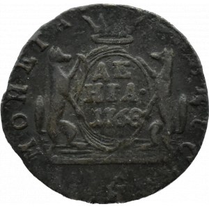 Rusko, Catherine II, Sibír, 1/2 kopiejka (dzienga) 1768 KM, Suzun