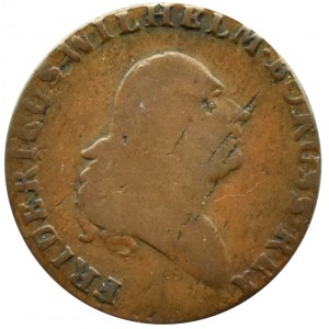 Južné Prusko, Frederick William, 1 penny 1797 B, Wrocław