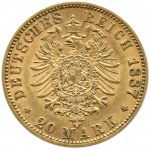 Niemcy, Prusy, Wilhelm I, 20 marek 1887 A, Berlin
