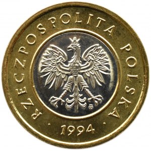 Poland, III RP, 2 zloty 1994, Warsaw, UNC