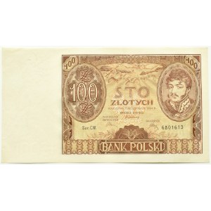 Poland, Second Republic, 100 zloty 1934, C.W. series, Warsaw
