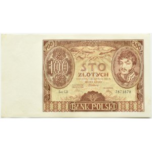 Polska, II RP, 100 złotych 1934, seria CD, Warszawa
