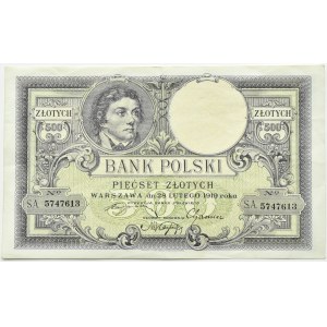 Polen, Zweite Republik, T. Kosciuszko 500 Zloty 1919, London