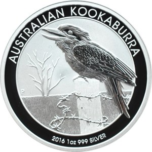 Australia, 1 dolar 2016 P, Kookaburra, Perth, UNC