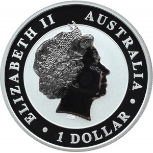 Austrálie, 1 dolar 2016 P, Kookaburra, Perth, UNC