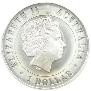 Australia, 1 dolar 2015 P, Pająk Atraks, Perth, UNC