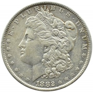 USA, Morgan, $1 1882 O, New Orleans