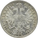 Austria-Hungary, Franz Joseph I, 1 florin 1889, Vienna