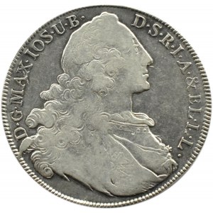 Niemcy, Bawaria, Maksymilian Józef, talar 1764, Monachium