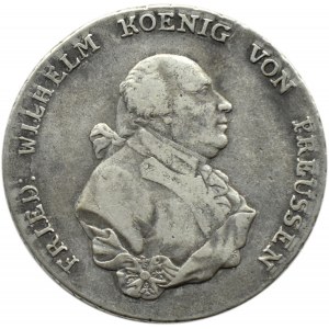 Nemecko, Prusko, Friedrich Wilhelm II, thaler 1791 A, Berlín
