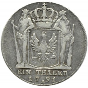 Niemcy, Prusy, Fryderyk Wilhelm II, talar 1791 A, Berlin