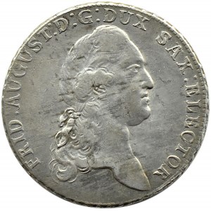 Germany, Saxony, Frederick August III, 1787 ICE thaler, Dresden