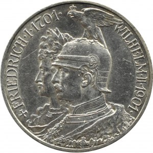 Niemcy, Prusy, Wilhelm II, 2 marki 1901 A, Berlin