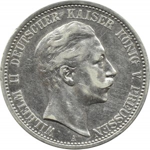 Německo, Prusko, Wilhelm II, 2 marky 1905 A, Berlín