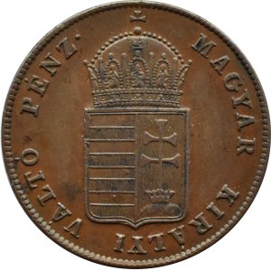 Węgry, 1 kreuzer (krajcar) 1848