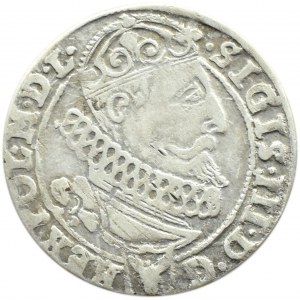 Zygmunt III Waza, šestipence 1627 půlkošle, Krakov