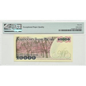 Polska, PRL, St. Wyspiański, 10000 złotych 1988, seria CC, Warszawa, PMG 66 EPQ