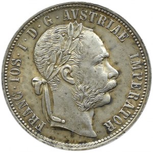 Österreich-Ungarn, Franz Joseph I., 1 Gulden 1879 A, Wien