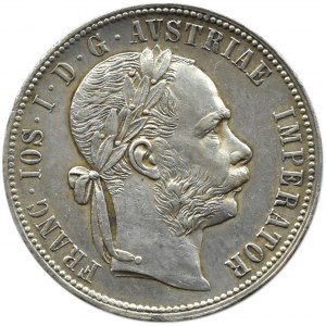 Österreich-Ungarn, Franz Joseph I., 1 Gulden 1876, Wien