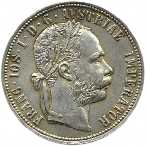 Austro-Węgry, Franciszek Józef I, 1 floren 1888, Wiedeń