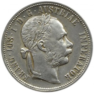 Österreich-Ungarn, Franz Joseph I., 1 Gulden 1881, Wien