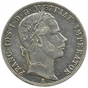 Österreich-Ungarn, Franz Joseph I., 1 Gulden 1860 A, Wien