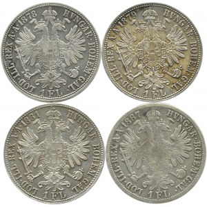 Österreich-Ungarn, Franz Joseph I., Guldenflug 1878-1887, Wien (2)
