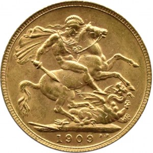 Wielka Brytania, Edward VII, suweren 1909, Londyn