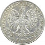 Poľsko, Druhá republika, Romuald Traugutt, 10 zlotých 1933, Varšava