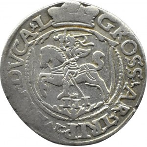 Zygmunt II August, trojak 1564, Wilno, L/L