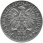 Poland, PRL, Rybak, 5 zloty 1971, Warsaw, UNC