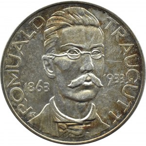 Polska, II RP, Romuald Traugutt, 10 złotych 1933, Warszawa, Piękny!