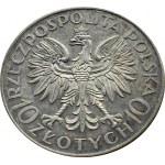 Polen, Zweite Republik, Jan III Sobieski, 10 Zloty 1933, Warschau, Schön!