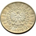 Poland, Second Republic, J. Pilsudski, 2 zloty 1934, Warsaw