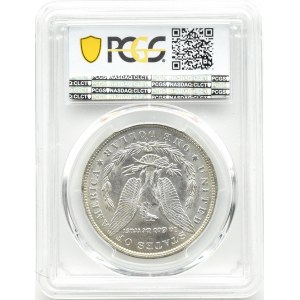 USA, Morgan, $1 1885 O, New Orleans, PCGS MS62