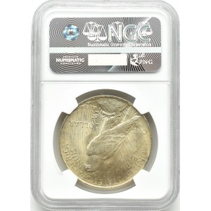 USA, Frieden, $1 1922, Philadelphia, NGC MS63