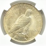 USA, Peace, 1 dolar 1922, Filadelfia, NGC MS63