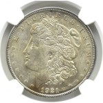 USA, Morgan, $1 1921, Philadelphia, NGC MS63