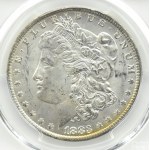 USA, Morgan, 1 dolar 1883 O, Nowy Orlean, PCGS MS63