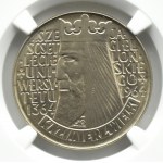 Poľsko, PRL, 10 zlotých 1964, Kazimierz Wielki - konkávne, Varšava, NGC MS67