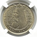 Polska, PRL, 10 złotych 1964, Kazimierz Wielki - wypukły, Warszawa, NGC MS66