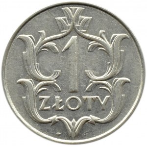 Polen, Zweite Republik Polen, 1 Zloty 1929, Warschau