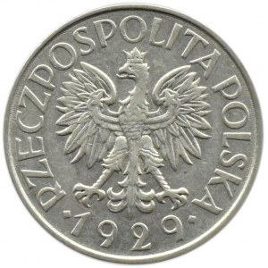 Poland, Second Republic, 1 zloty 1929, Warsaw