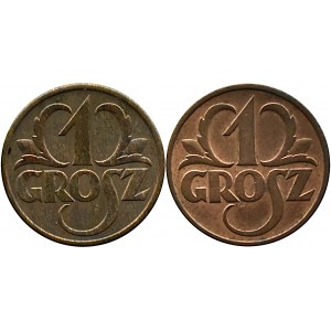 Polsko, Druhá republika, mincovní lot 1938-1939, Varšava