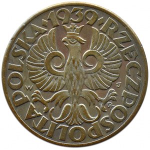 Polen, Zweite Republik, 5 groszy 1939, Warschau