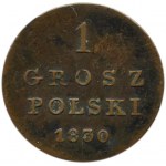 Mikuláš I., 1 penny 1830 F.H., Varšava