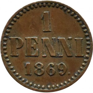 Finnland/Alexander II, 1 penni 1869, Helsinki