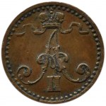 Finlandia/Aleksander II, 1 penni 1869, Helsinki