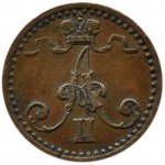 Finlandia/Aleksander II, 1 penni 1869, Helsinki