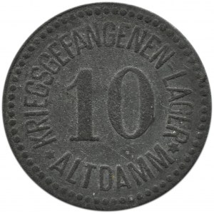Stettin-Altdamm, POW camp Szczecin-Dąbie, 10 pfennig